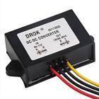 05111204s Drok Dc Boost Converter Waterproof Input Car Display Solar