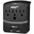121822 Monster Power Core 350 Wall Tap 2 Usb Ports 3 Outlets 050644696671