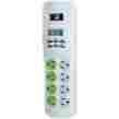 14024 Ge Digital Timer W 8 Outlet Surge Protector White 4 Cord 043180140241