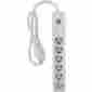 14628 Ge Surge Protector 6 Outlets White 2 Cord 043180146281