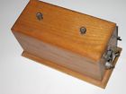 161a Pontiac Coil High Voltage Spark With Oak Case Ignition Tesla