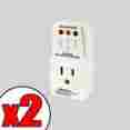 1800w 2-pack Protect-ele Installation Solution General Electronics Surge Protector Voltage 784644415900