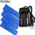 2200mah 18650 Li-ion Rechargeable Vape Battery Charger Pkcell 4x High Drain Mod 3.7v