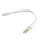 3.5mm Unbranded Generic Female To 2 Male Headphone For Mic Audio Y Splitter Cable