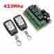 Insma1f40samg3 433mhz Insma Dc 12v 4ch Channel Wireless Remote Control Switch With 2 Rf Relay