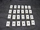 6066 Industries Lot Of Type Cleats Wire Glazed Electrical Industrial