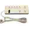 905-108 8-outlet Steren Surge-protected Power Strip 2 100 Joules 884645134869