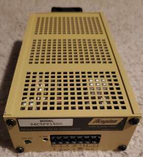 24c5ft1500 Acopian Regulated Dc-dc Converter 5v Output Used