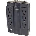 Acoustic Research As6 Swivel Surge Protector W 6 Outlets 044476084294
