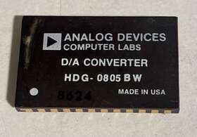 Hdg-0805bw Analog Devices Ceramic Chip D/a Converter 24 Pin Dip Gold Plated