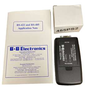 485ot9l B&b Electronics Optically Isolated Rs-422/485 Converter. With Manual And Ps