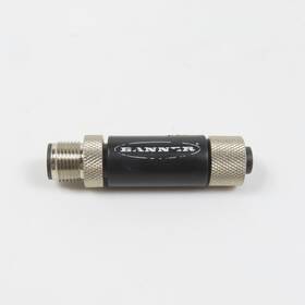 S15c-i-kq Banner 809837 In-line Converter 18-30vdc M12 Male Female
