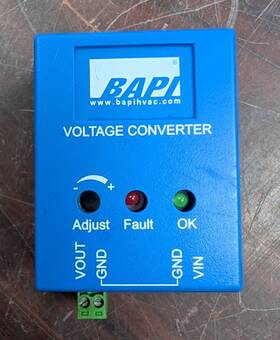 Bavc350aezadj Bapi Voltage Converter 18-28 Vac 24 Vdc Supply 5-24 Output