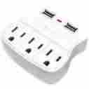 Bl-920-310 Steren Wall Tap 3-outlet W 2 Usb Outlets 90 Joules 884645166051