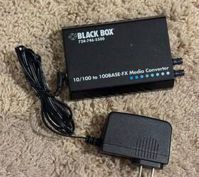 Lh1706a-st Black Box 10/100to100base-fx Media Converter St Connection