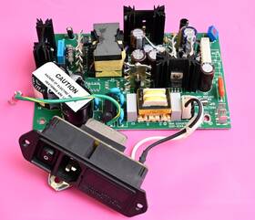 6500027g Converter Concepts Sp2056 Dc Power Supply 5v/24v/-12v/12v With Corcom Input Module
