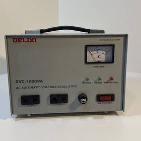 Svc-1000va Delixi 1000va Monitoring Power Supply Voltage Regulator 220v Single-phase Automatic Ac