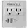 Du6207 Duracell Surge Protector Plug 2 Usb Outlets White 680988620072