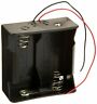 El052-0002 Ajax Scientific Battery Holder With Lead Wire Cell Pack Of