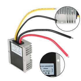 In35685al Findmall 12v To 24v 15a 360w Waterproof Dc/dc Car Voltage Converter Step Up Regulator