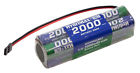 Hcam6365 Hobbico 9.6v 2000mah Nimh Battery
