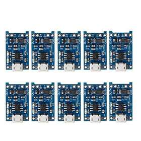 Hiletgo 702082655146 10pcs 5v 1a Lithium Battery Charging Board Micro Usb Charge Module With Protect