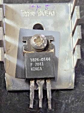 1826-0144 Hp Oem Fixed Positive Standard Regulator 5v To-220 With Heatsink Tested