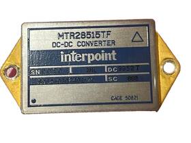 Mtr28515tf Interpoint Dc-dc Converter Used