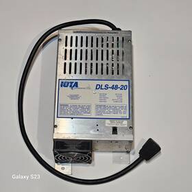 Dls-48-20 Iota Dns-48-20 48vdc 20amp Regulated Converter/charger/power Supply 120vac Input