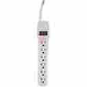 Jashep55248 Ge Power Strip W 6 Outlets White 3 Cord 043180572448
