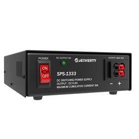 Jesverty 680306174379 Universal Compact Bench Power Supply- 30 Amp Regulated Home Lab Benchtop Ac-t