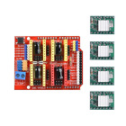 Kingprint-vvv001291a Kingprint Cnc Shield Expansion Board For Arduino With 603894529666