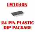 Lm1040n National Semiconductor Dual Dc Operated Tone Volume Balance 2 Pcs