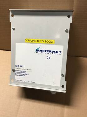 81012100 Mastervolt Dc-dc Converter Ivo 8771 12/24v 10a P/n Used