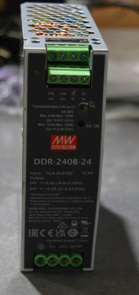 Ddr-240b-24 Mean Well 24v 10a 240w Din Rail Type Dc-dc Converter