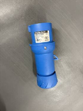 Pkx16m423 Merlin Gerin Straight Industrial Plug 200.250v 16a 2p E Ip44 Blue