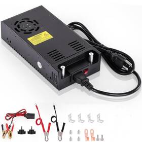 204599 Mysweety Ac To Dc Converter 600w 50a 12v Power Supply 110v Adjustabl