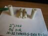 N-a Advancer Hpm Four Glazed Steatite Ceramic High Voltage Insulator Threaded