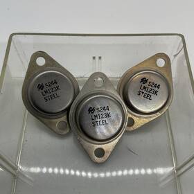 Lm123k National Semiconductor Steel Linear Voltage Regulator Lot Of 3