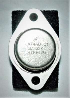 Lm333ik National Semiconductor Lm333k Steel 3a Adjustable V Reg To-3 Pkg 1-each Nos