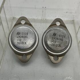 Lm340kc-12 National Semiconductor 7812ck Voltage Regulator 12v Silver