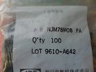 Njm78m08fa Jrc 2 Per Lot