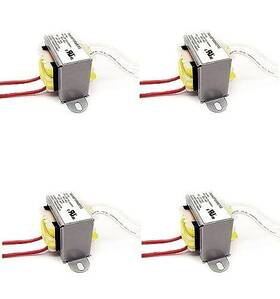 Nvmidtc 735812828695 Ac/ac Power Transformer Input 110v 50/60hz Output Ac 12v 10va Single