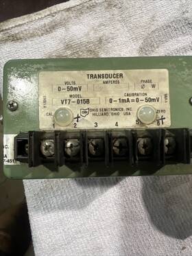Vt7-015b Ohio Semitronics Voltage Transducer 115 Vac