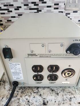 011-057 Oneac Model Cb1120 Power Conditioner 16a Amp 120v 60hz 5 Outlet 1 Phase