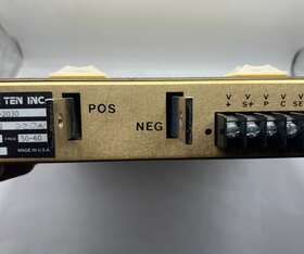3312d-2030 Power Ten Teen Supply 20v 30a Dc 50-60 Hz Made In Usa
