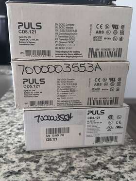 Cd5.121 Puls Cd5121 3 New One Open Box Dc/dc Converter 24v/12v 8a 96w