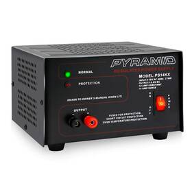 Supply-12 Pyramid 842893118444 Universal Compact Bench Power Amp Linear Regulated Home Lab