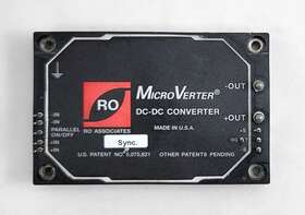 Uv48-5-s Ro Associated Associates Microverter Uv48-5s Dc Power Supply 5 Vdc 0- 40a