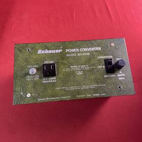Sk3012-2 Schauer Power Converter Solid State - Untested As Is